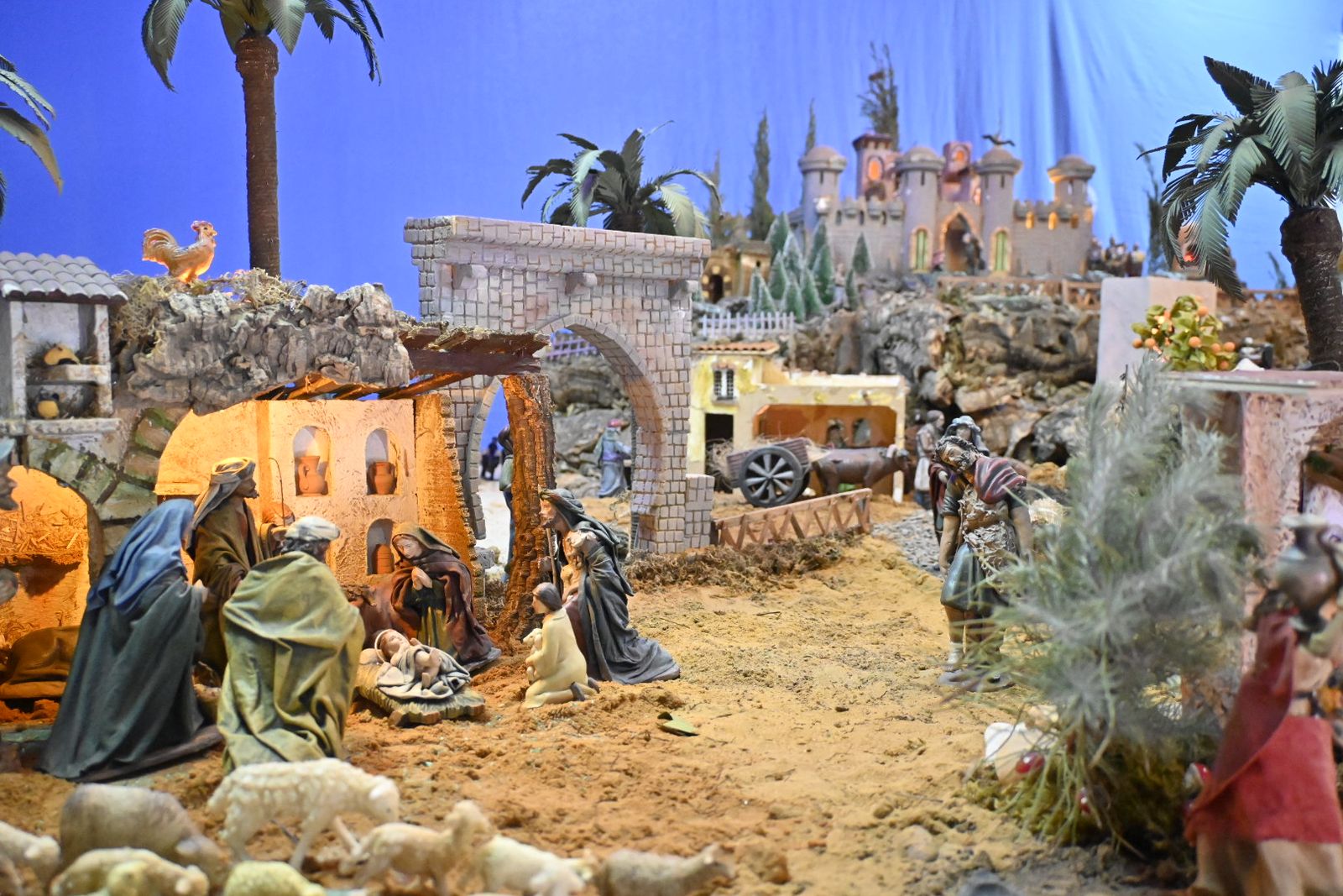 Las mejores imágenes de los belenes de Huelva, vistas de cerca