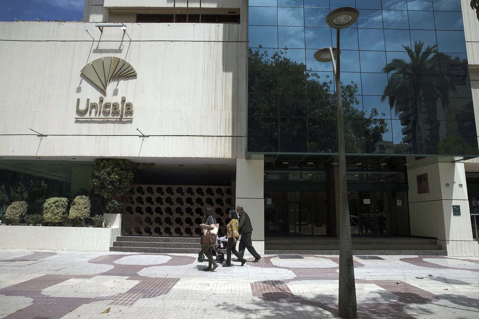 Sede central de Unicaja  en Málaga.