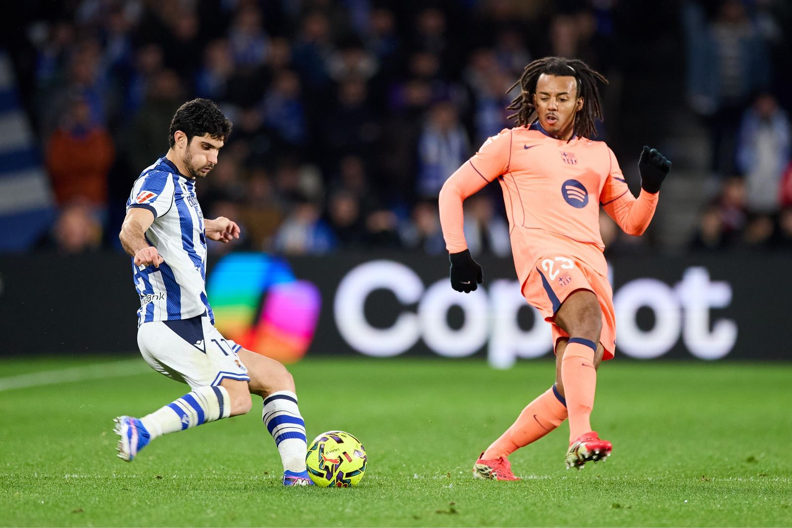 Las fotos de la derrota del Barcelona contra la Real Sociedad