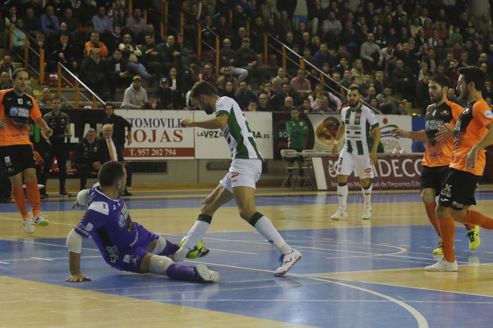 Fotografías de la victoria del Córdoba Patrimonio de la Humanidad ante el Burela