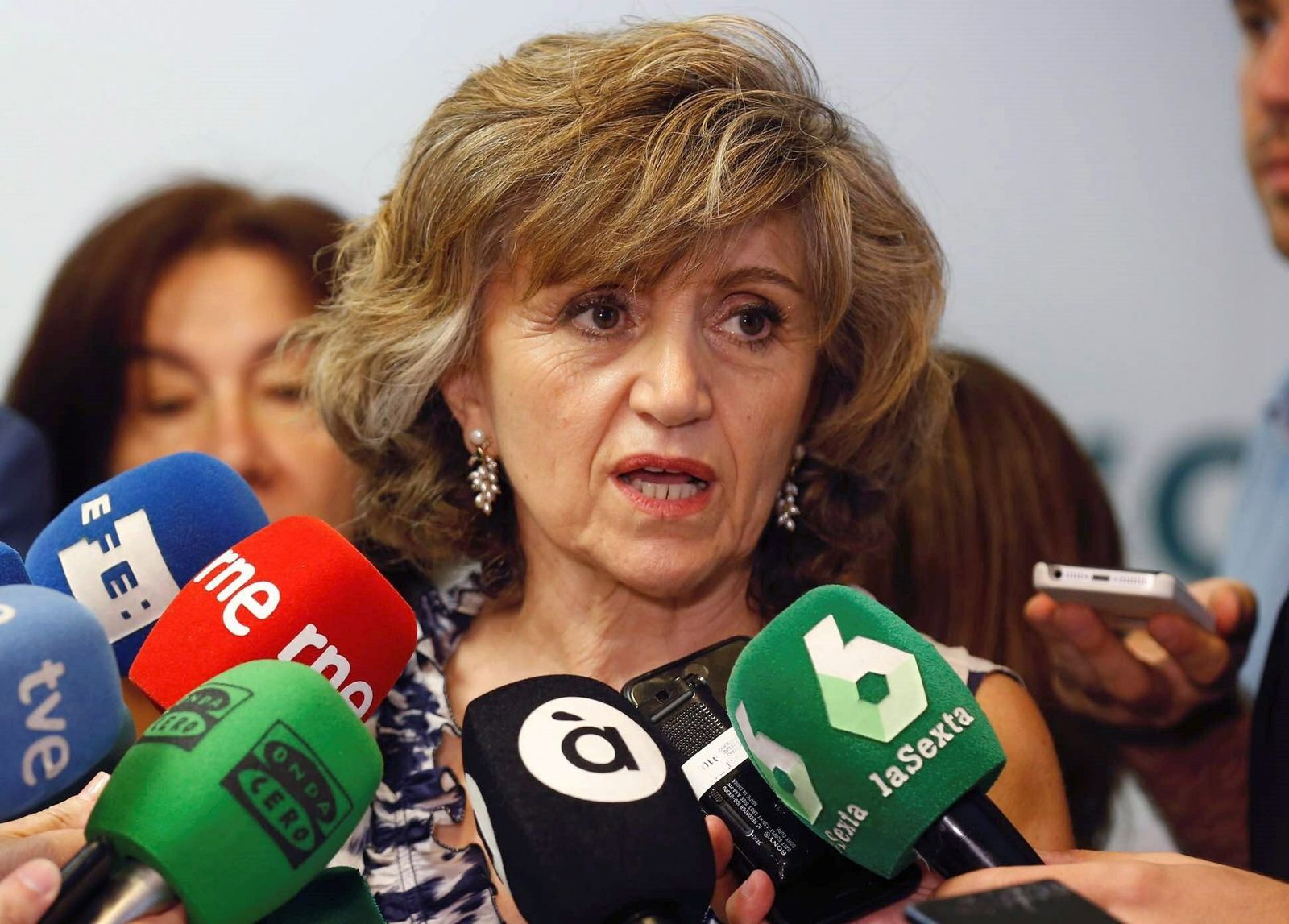 La ministra en funciones de Sanidad