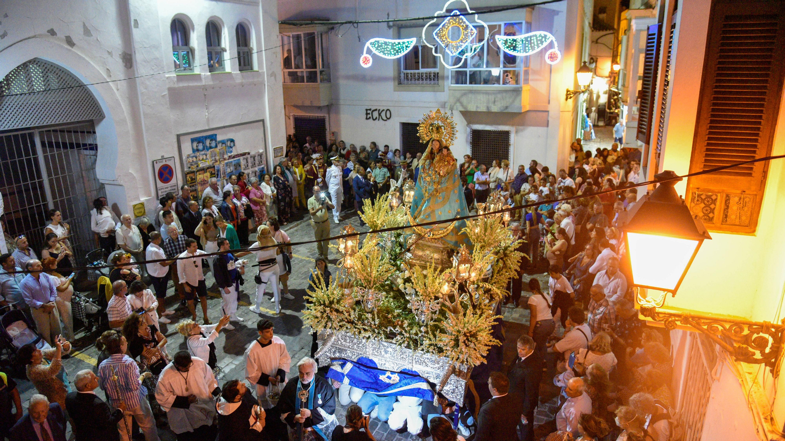 Las fotos de la procesión de La Virgen de la luz en Tarifa