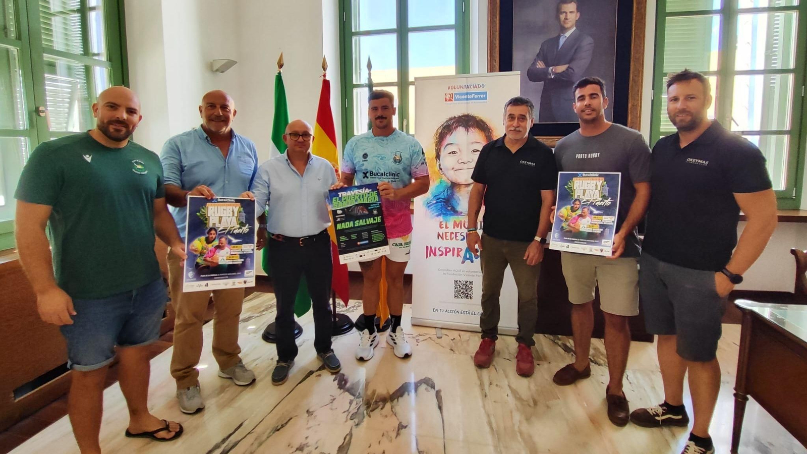 Una imagen de la presentación de los dos eventos.