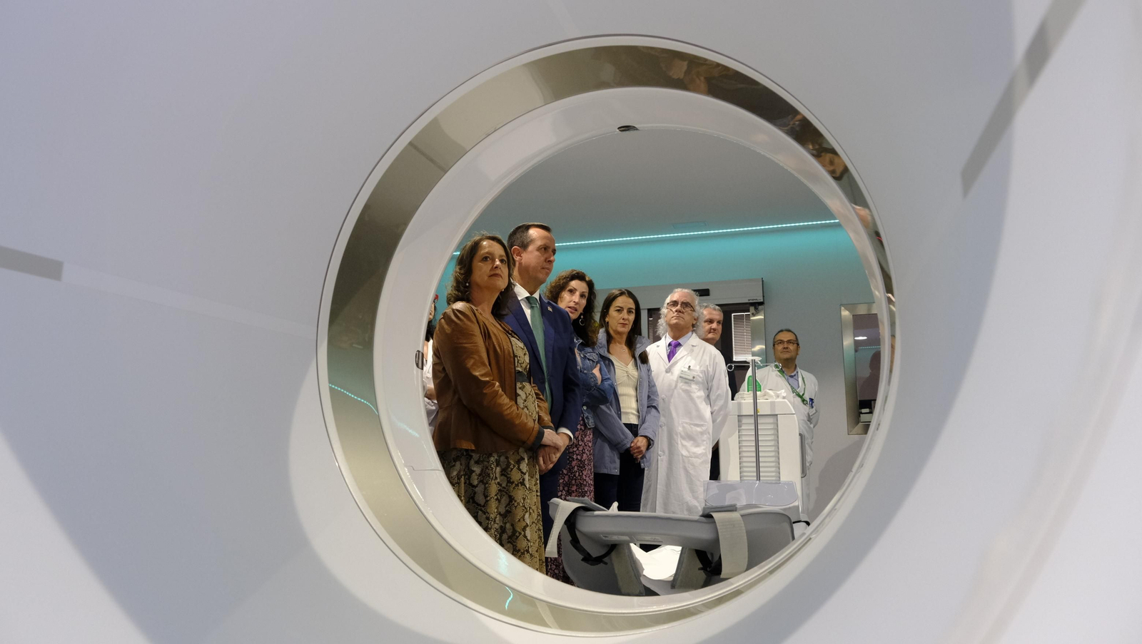 Imágenes del PET-TAC del Hospital Torrecárdenas