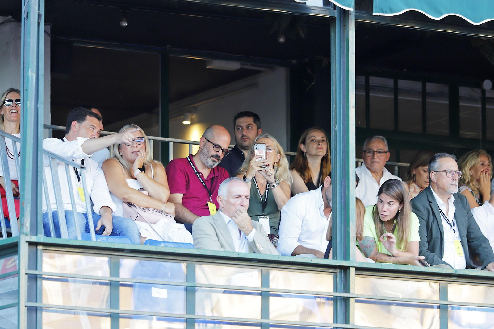 Imágenes del ambiente en la final femenina de la Copa del Rey de tenis de Huelva