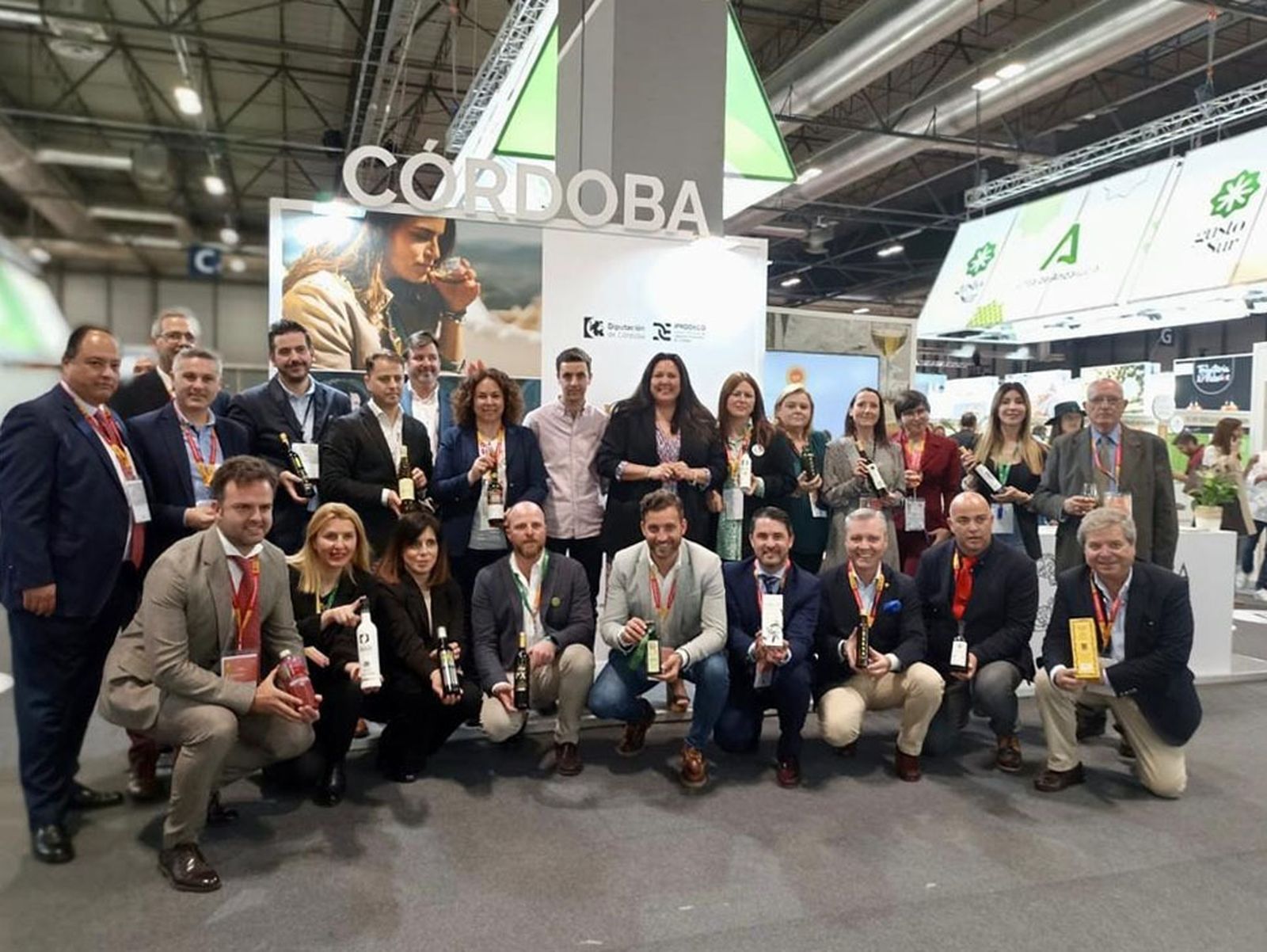 Delegación cordobesa en el Salón Gourmets de Madrid.