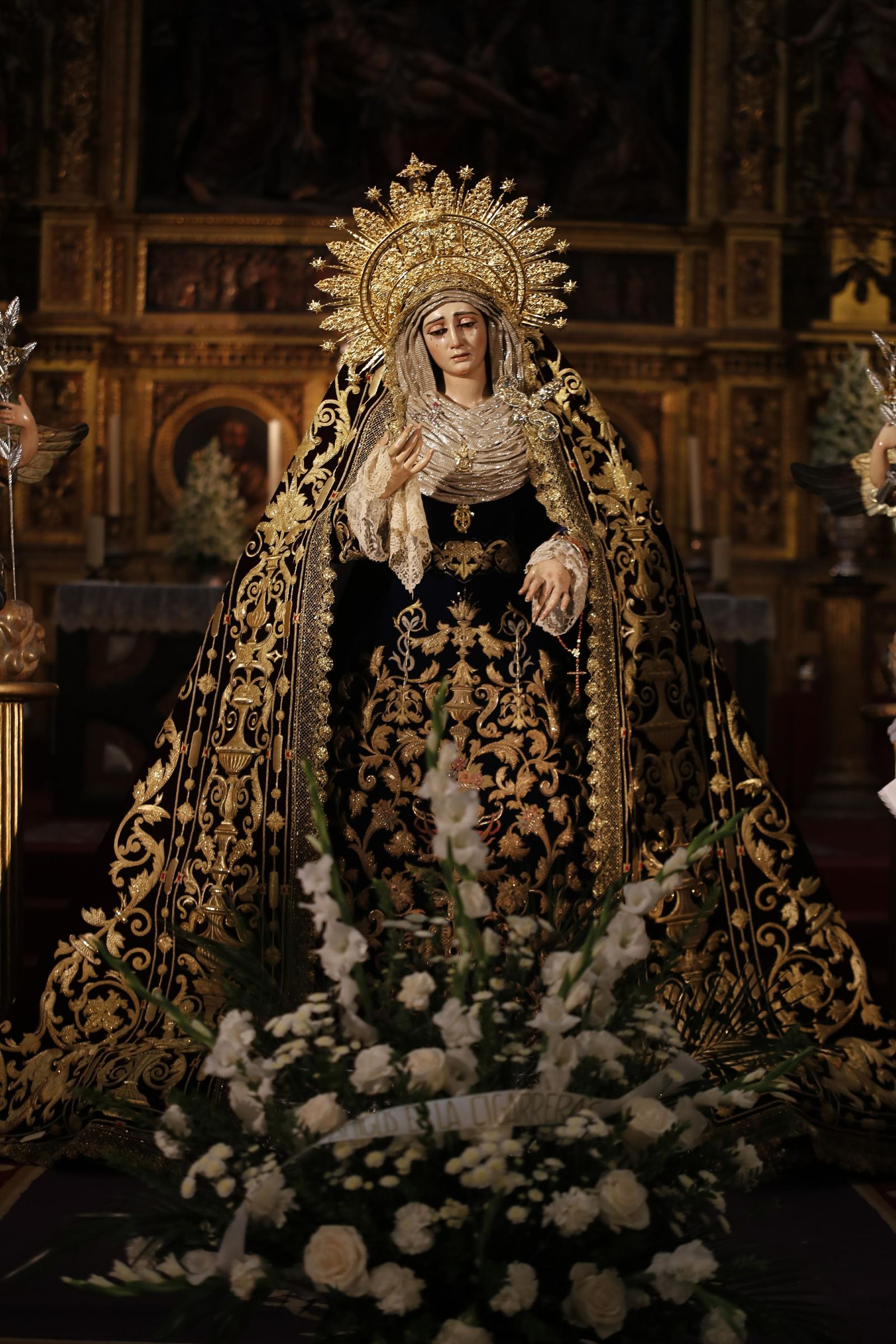 La Virgen de la Victoria, en besamanos en la Catedral