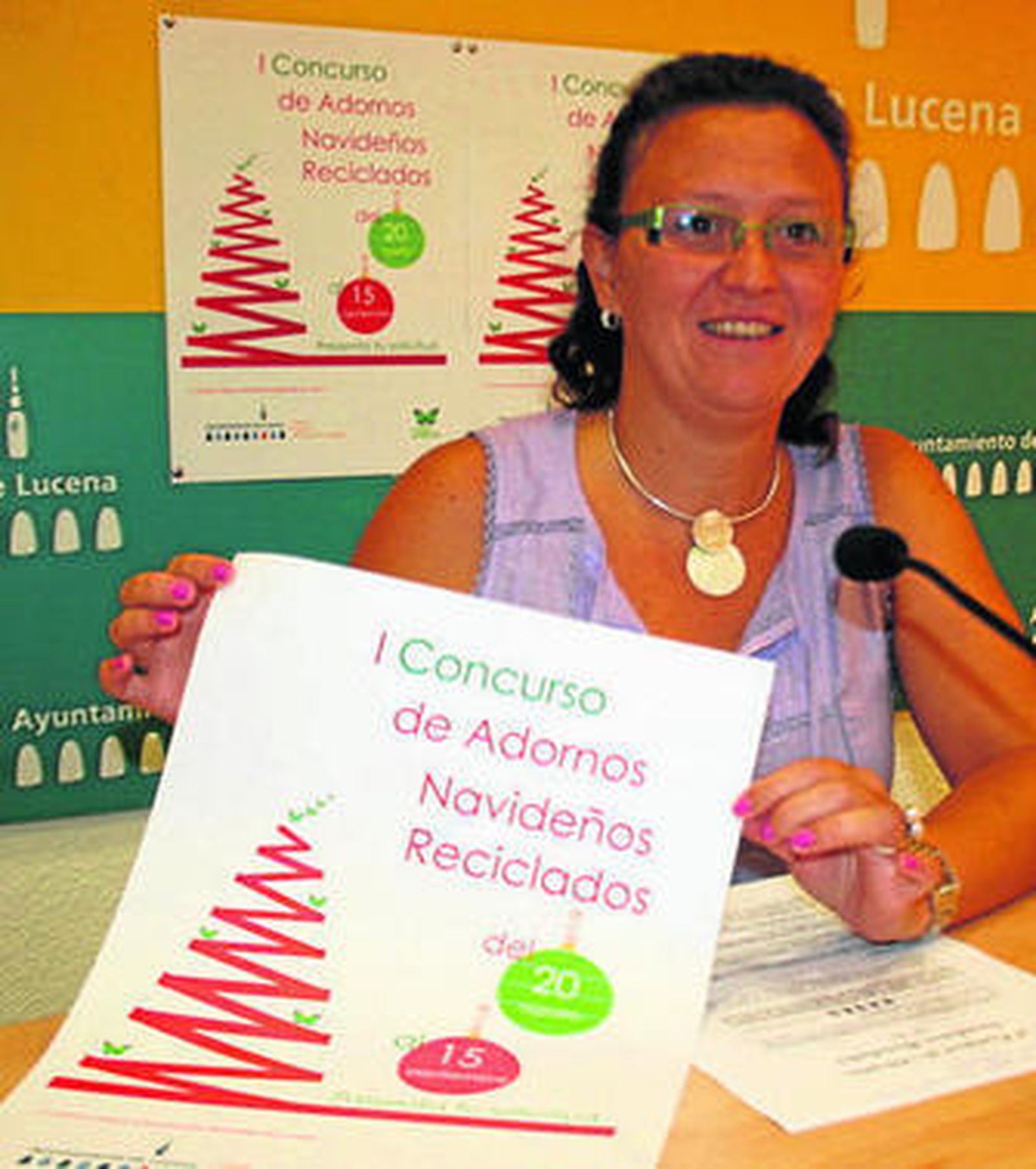 Presentación de la campaña por parte de María del Mar Morales.