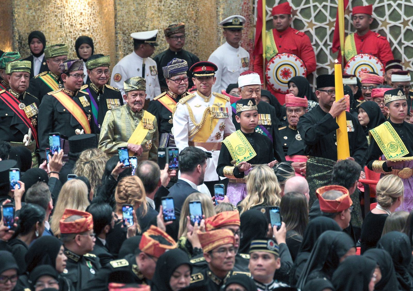 La boda real del sultanato de Brunei en imágenes