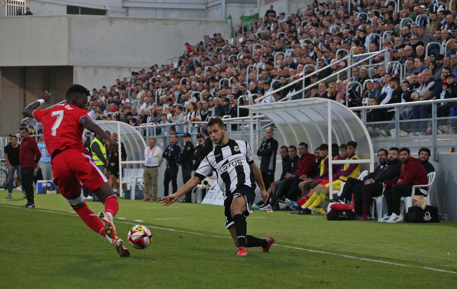 Las mejores fotos del Balona - Sevilla Atlético