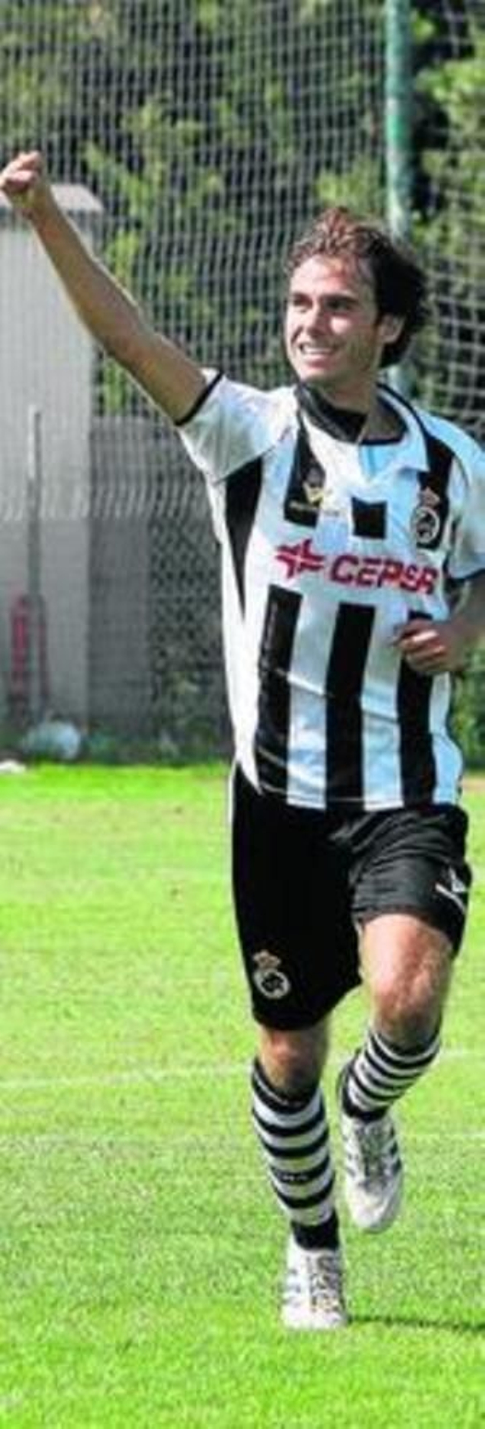 Nacho, en su etapa albinegra.