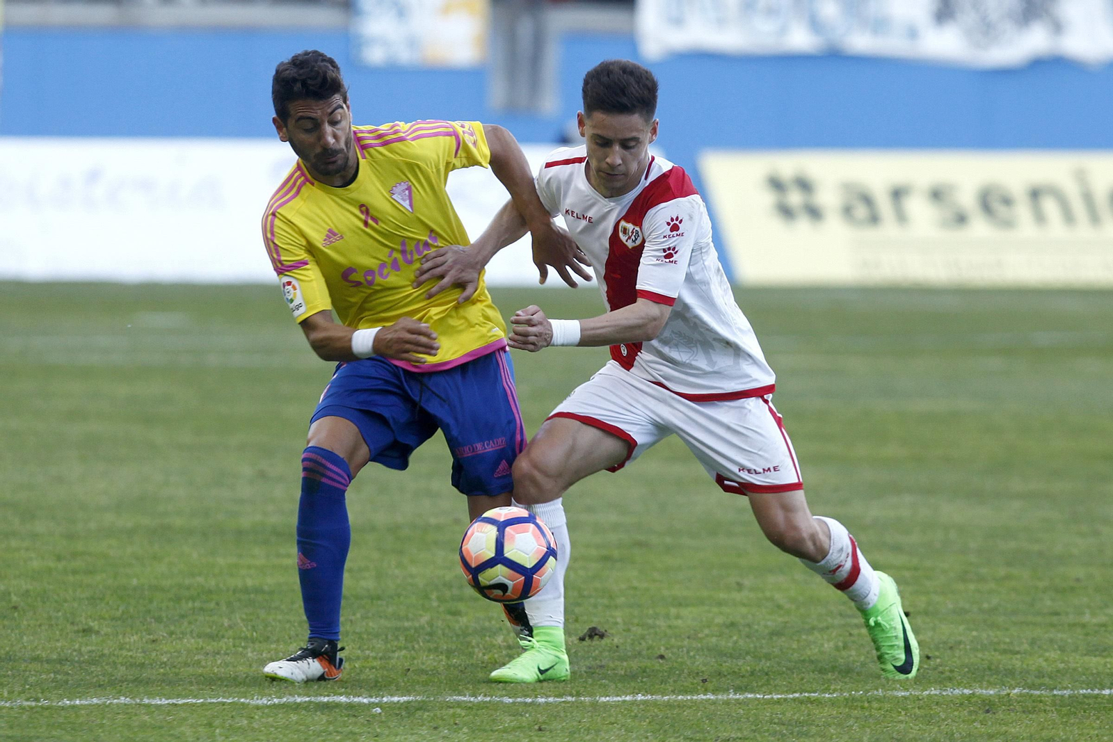 Las imágenes del Cádiz-Rayo Vallecano