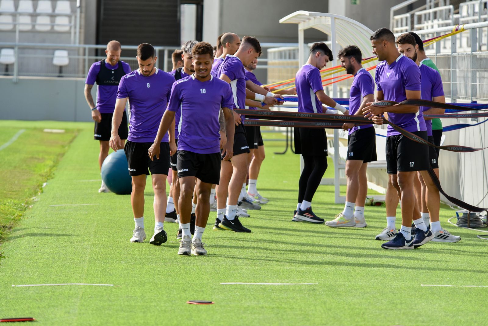 Las fotos del entrenamiento de la Balona