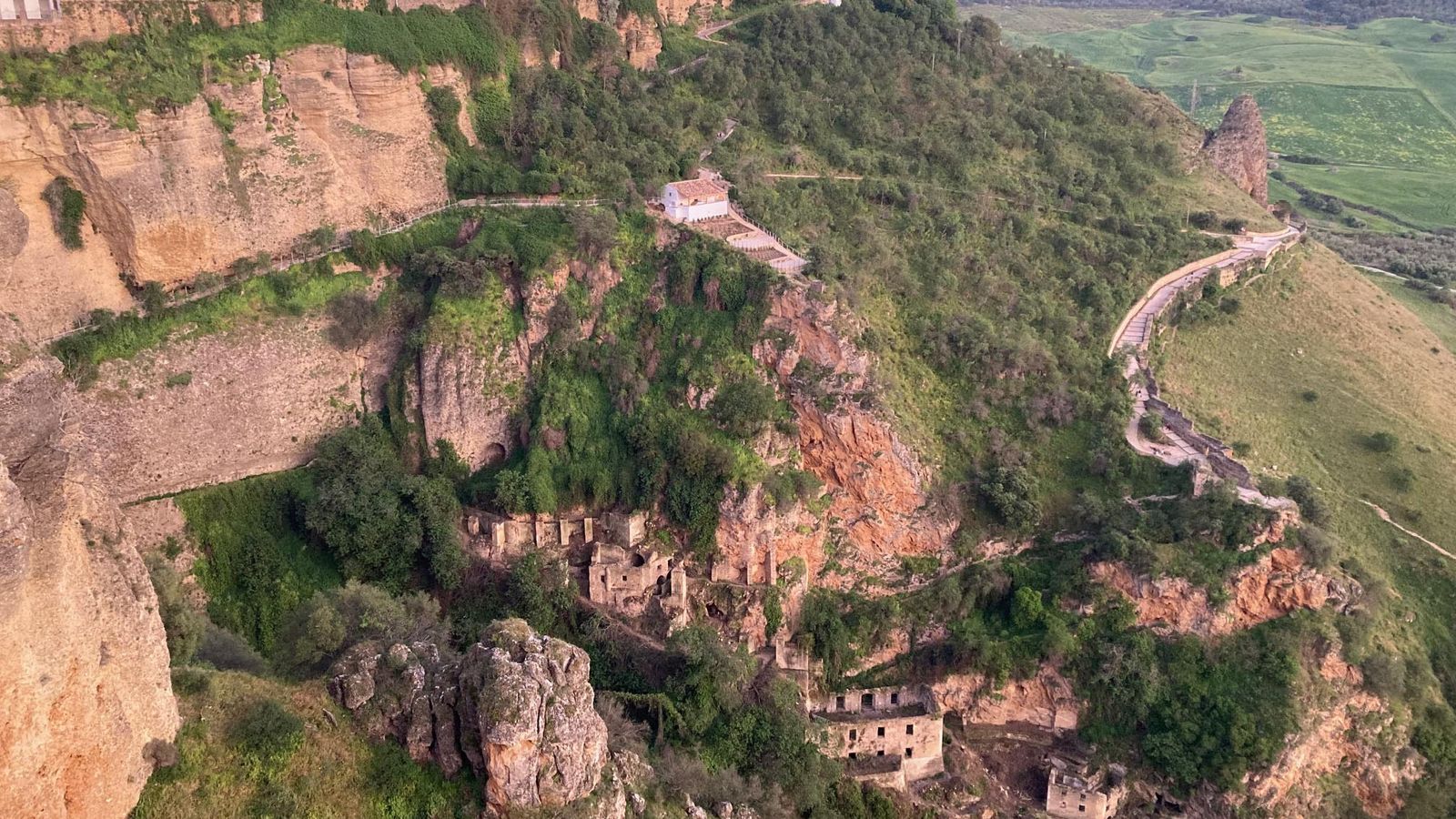 Nueva imagen de la garganta del Tajo.