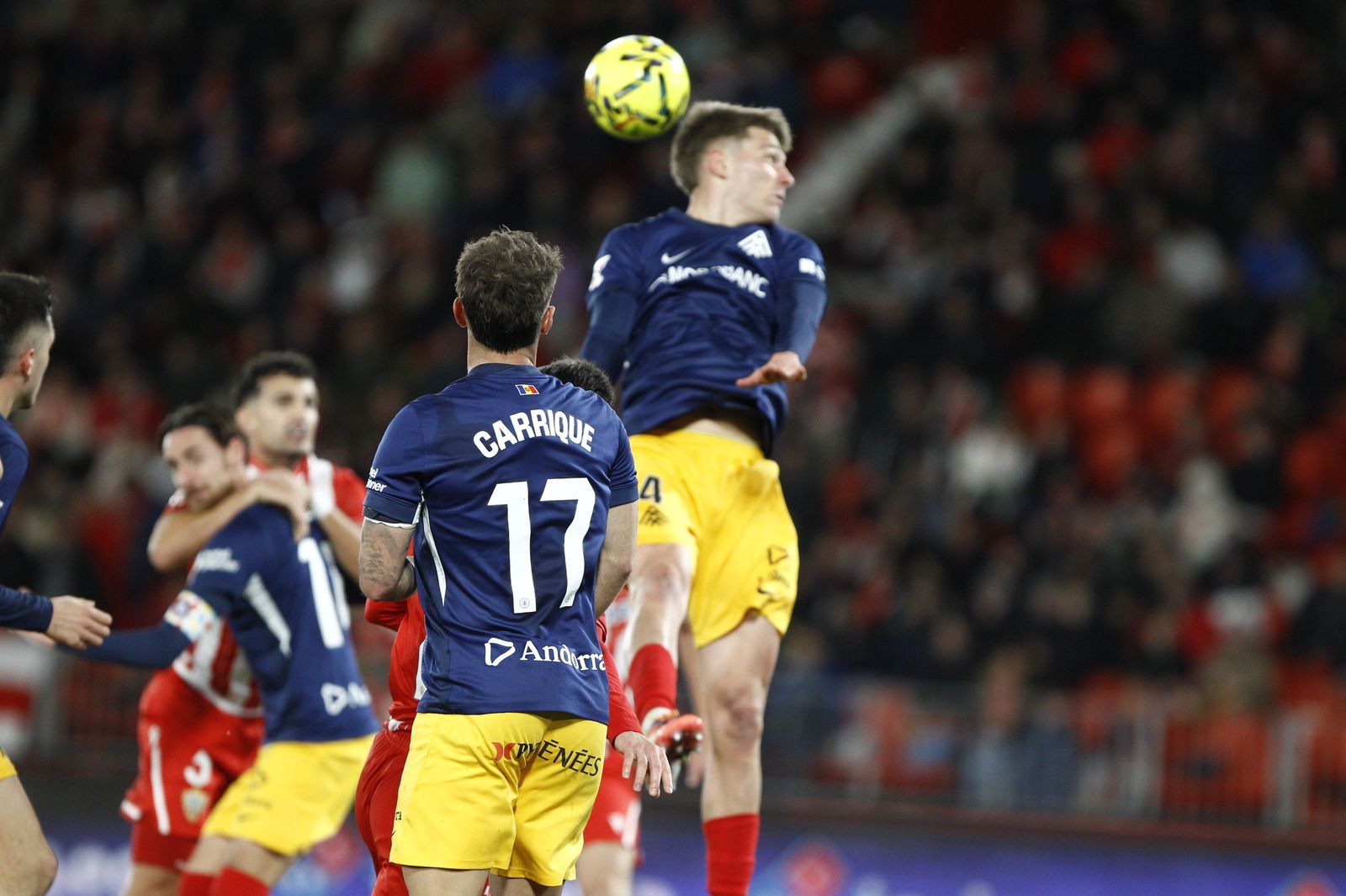 Las imágenes del partido U.D. Almería - F.C. Andorra