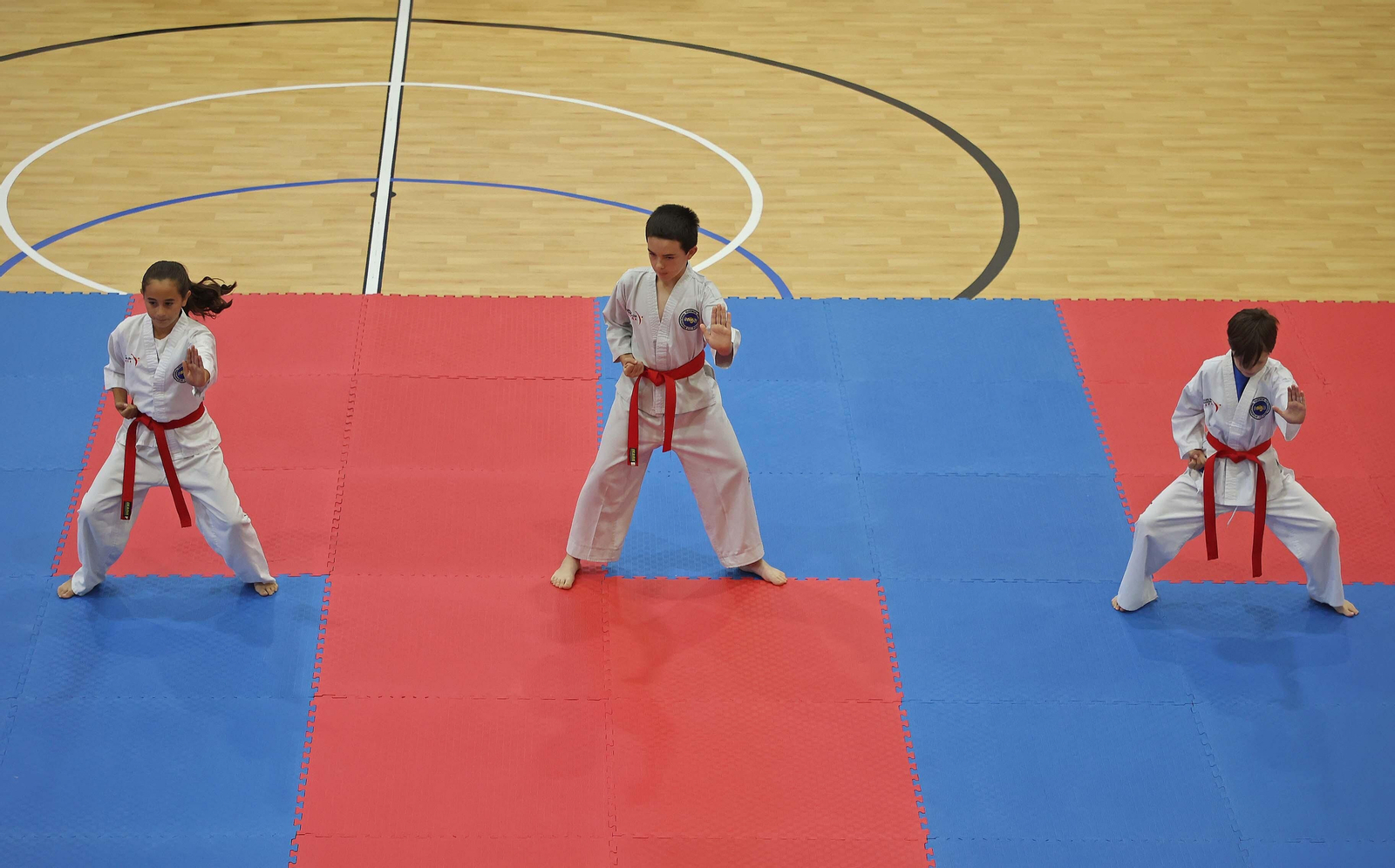 Imágenes de los exámenes de grado Taekwon - Do ITF en San Roque
