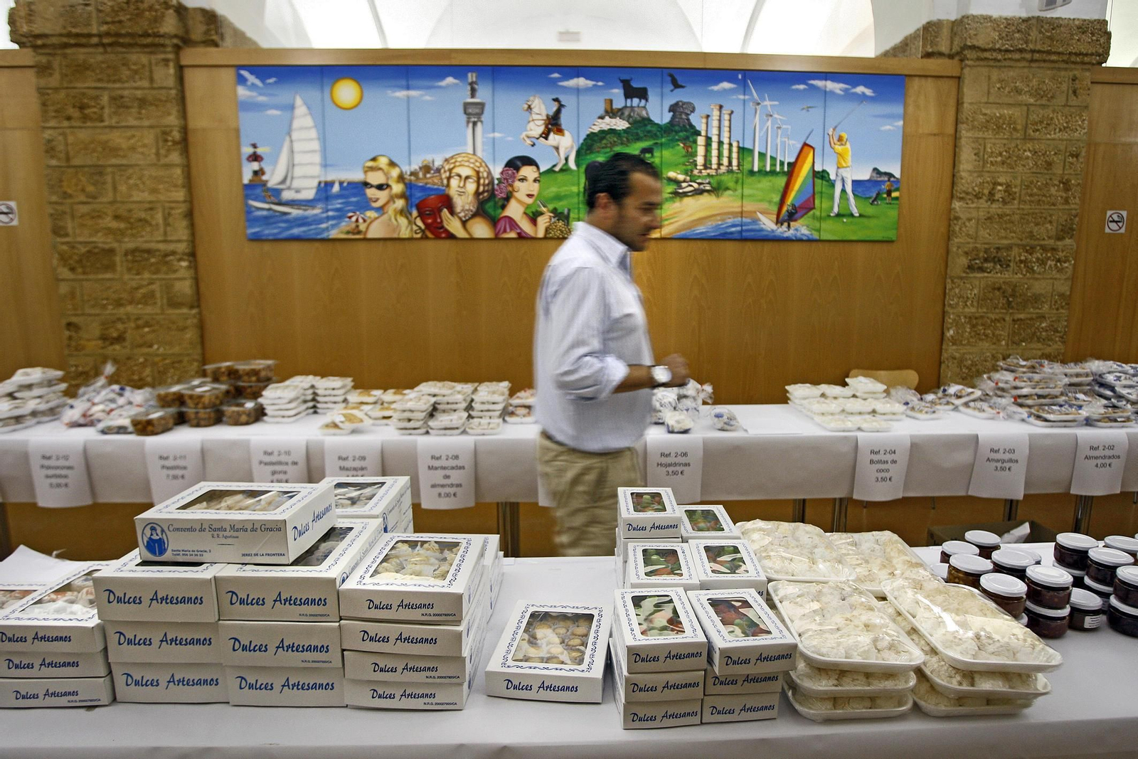 Una imagen de archivo de la muestra, cuando se celebraba en Diputación.