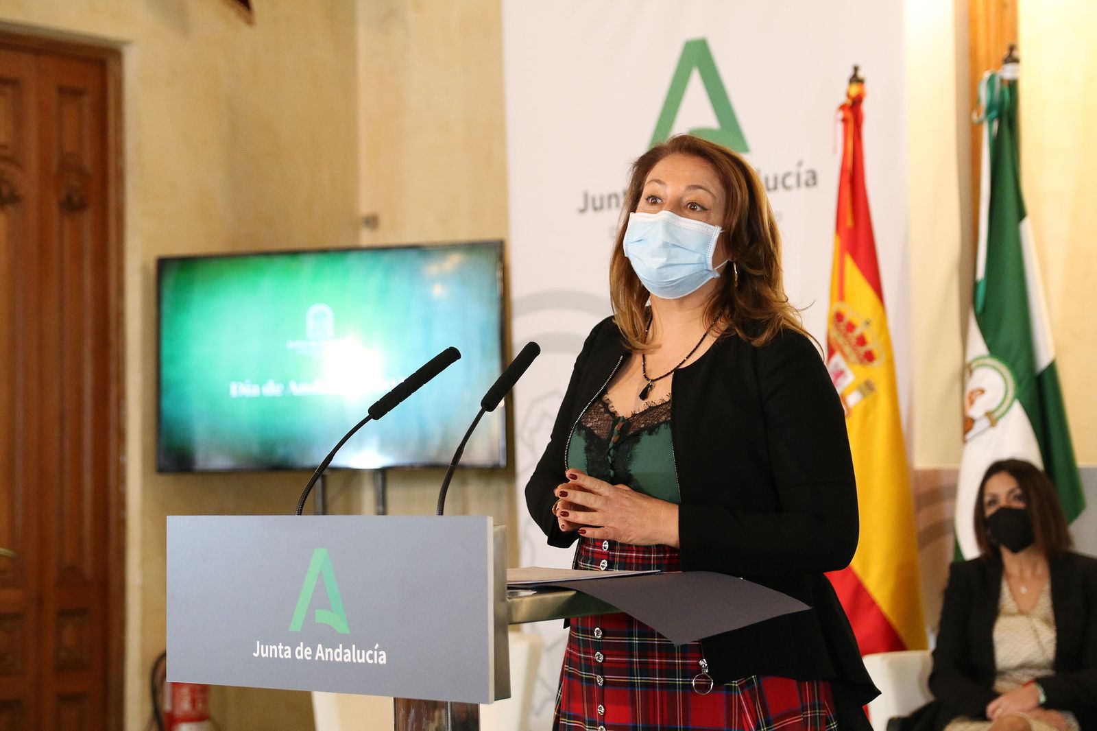 Fotogalería de la entrega de banderas por el Día de Andalucía