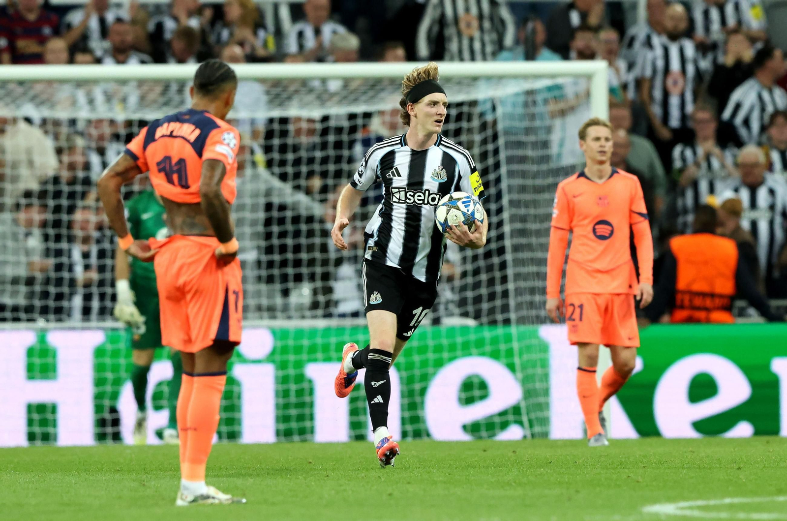 Las fotos del Newcastle - Barcelona