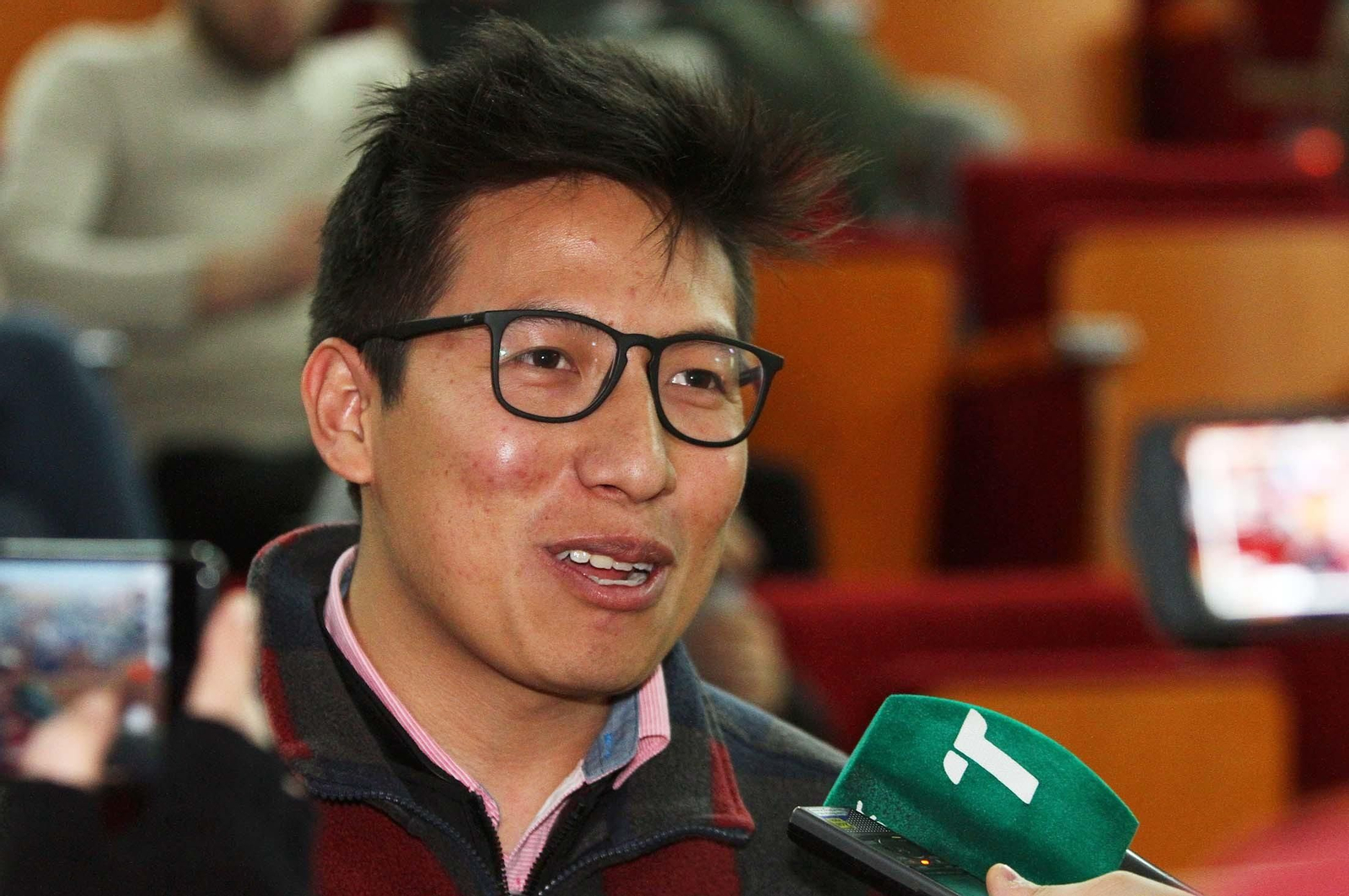 La universidad de Huelva da la bienvenida a los nuevos estudiantes Erasmus, en imágenes