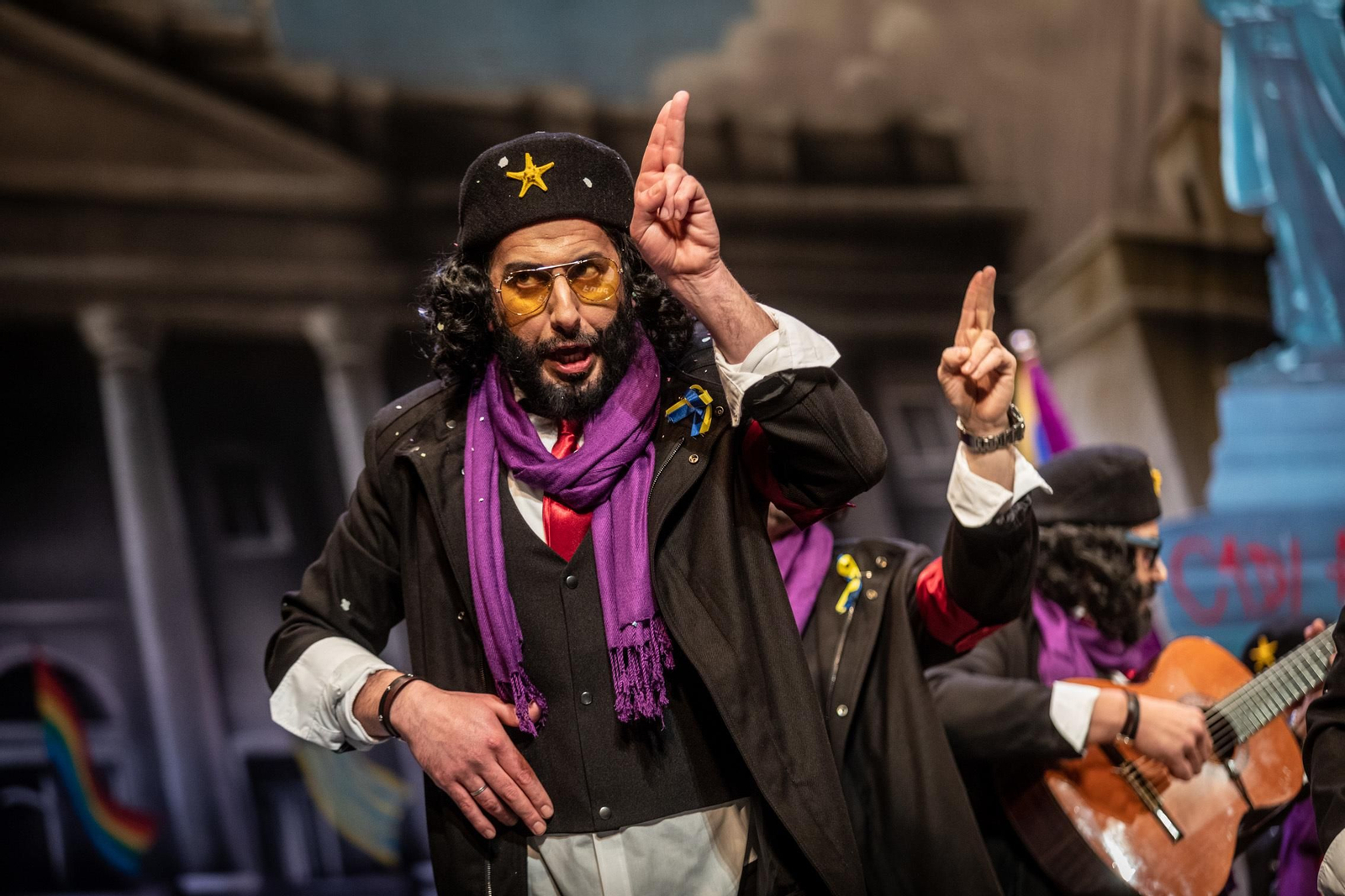 La chirigota de Juan Carlos Aragón 'Er Chele Vara'