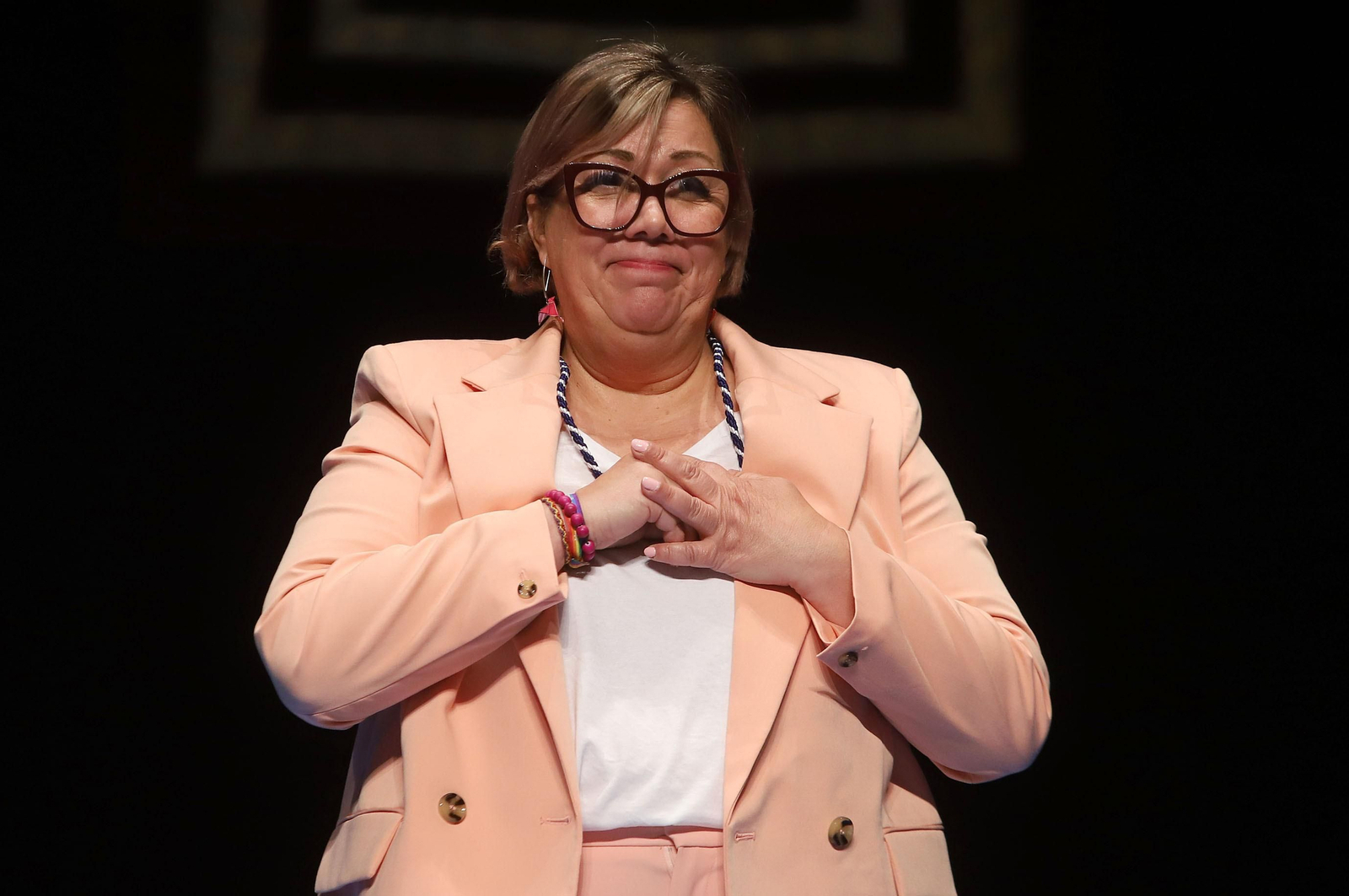 Imágenes de la toma de posesión de Pilar Miranda como alcaldesa de Huelva