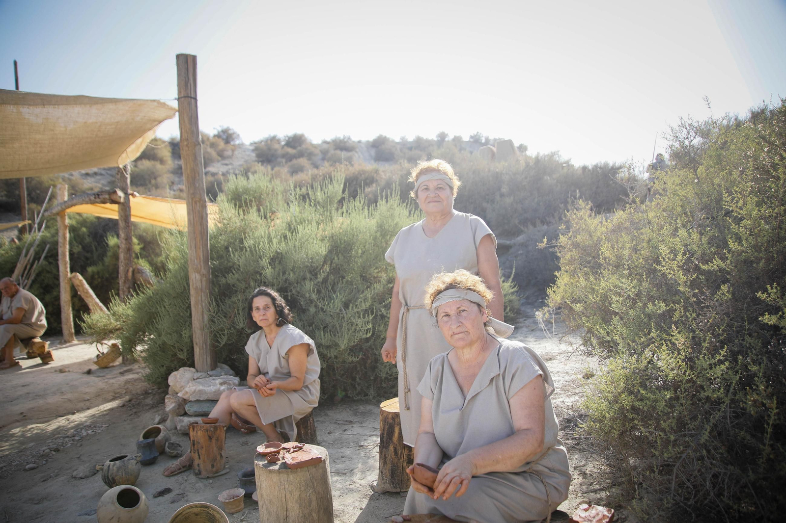 Así se ha vivido la segunda recreación histórica de la cultura argárica en Antas