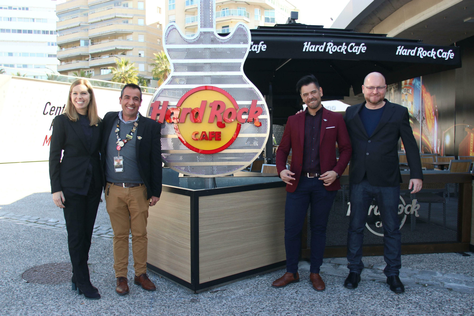 Las imágenes del Hard Rock Café en Muelle Uno de Málaga