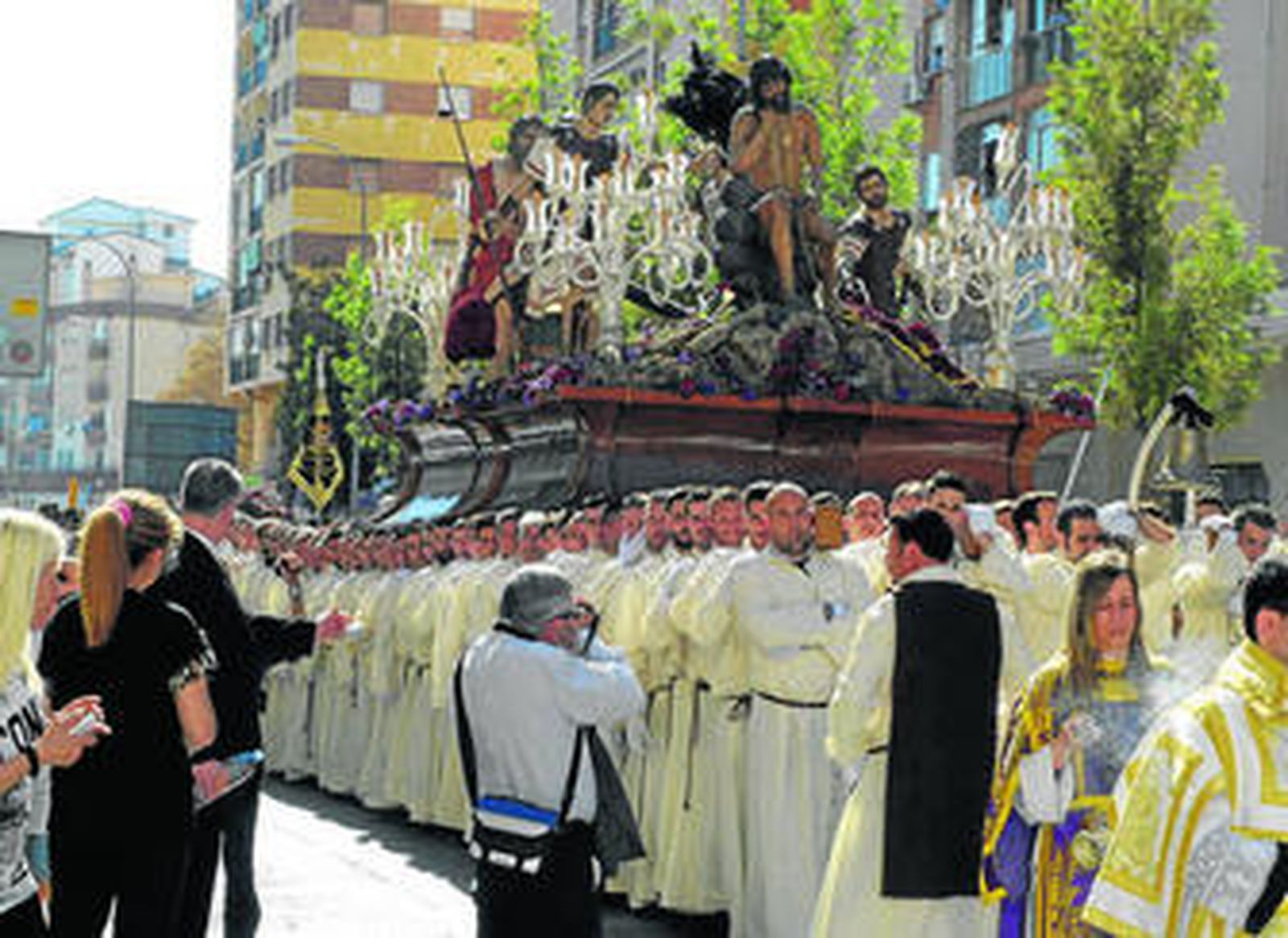De los barrios al centro, la emoción en la calle