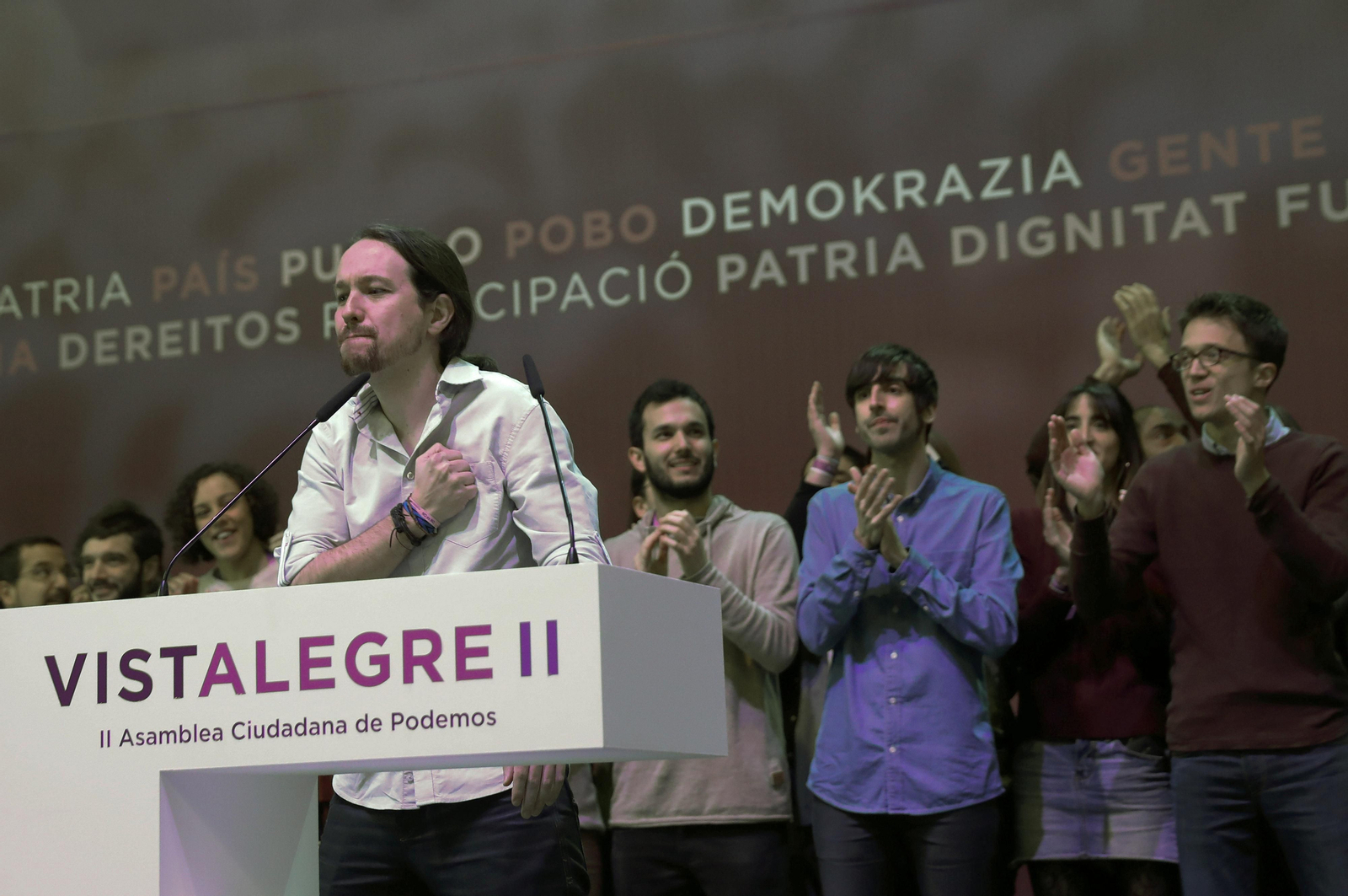 La asamblea de Vistalegre II de Podemos