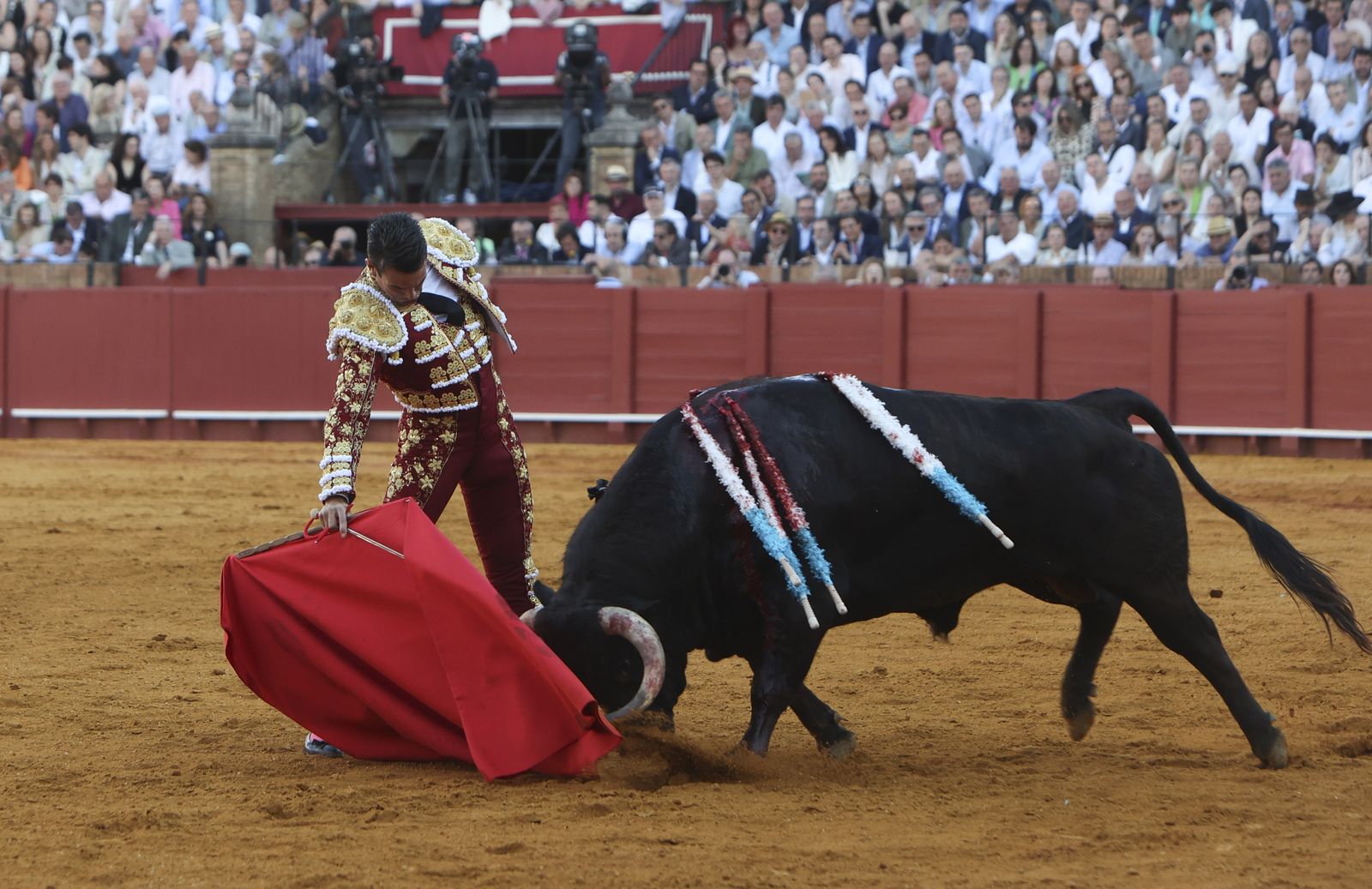 Corrida de toros de Morante de la Puebla, José María Manzanares y Pablo Aguado