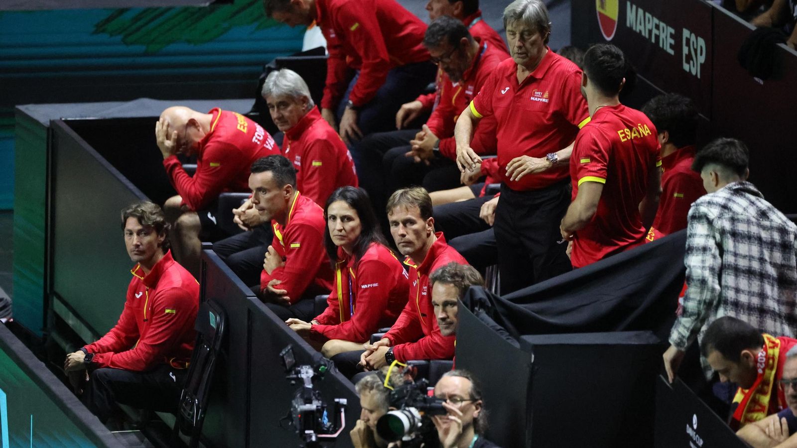 Búscate en las gradas del Carpena en la Copa Davis de Málaga