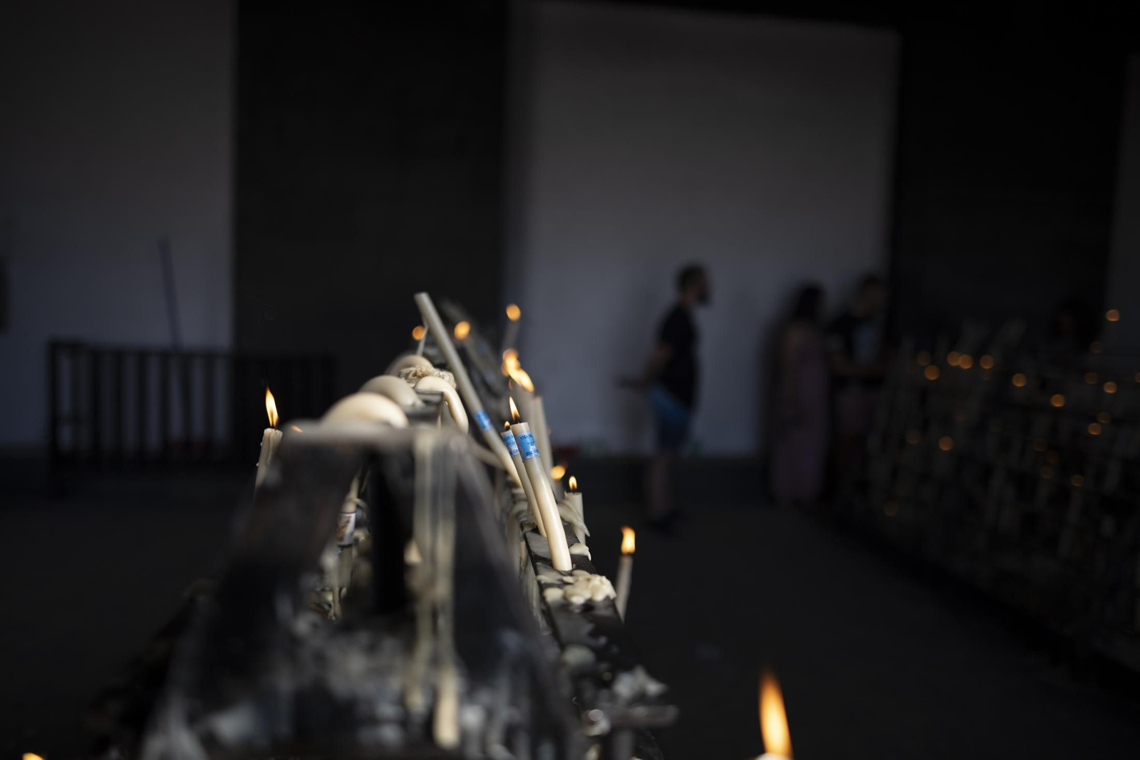 Ambiente del jueves 18 de agosto en la aldea de El Rocío durante el Rocío Chico