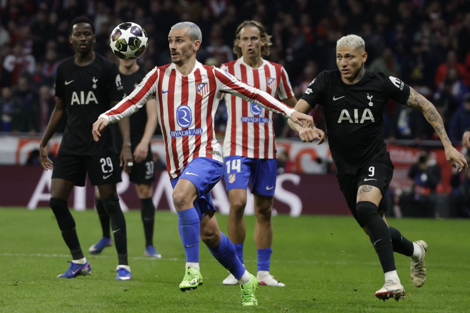 Las fotos del Atlético de Madrid-Tottenham