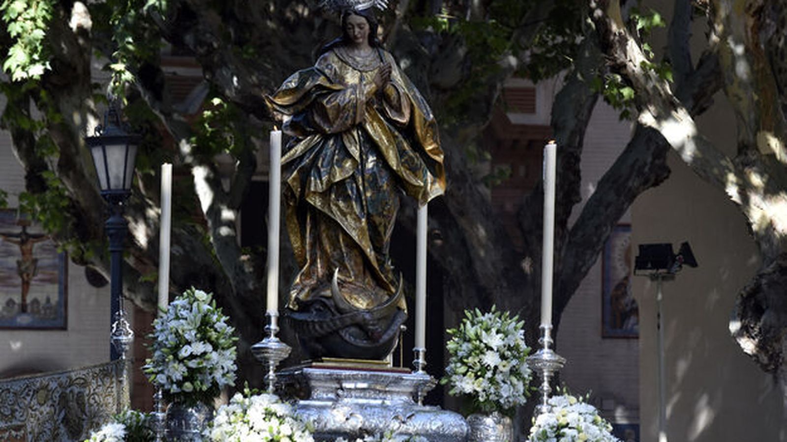 La Inmaculada que forma parte del Corpus de la Magdalena