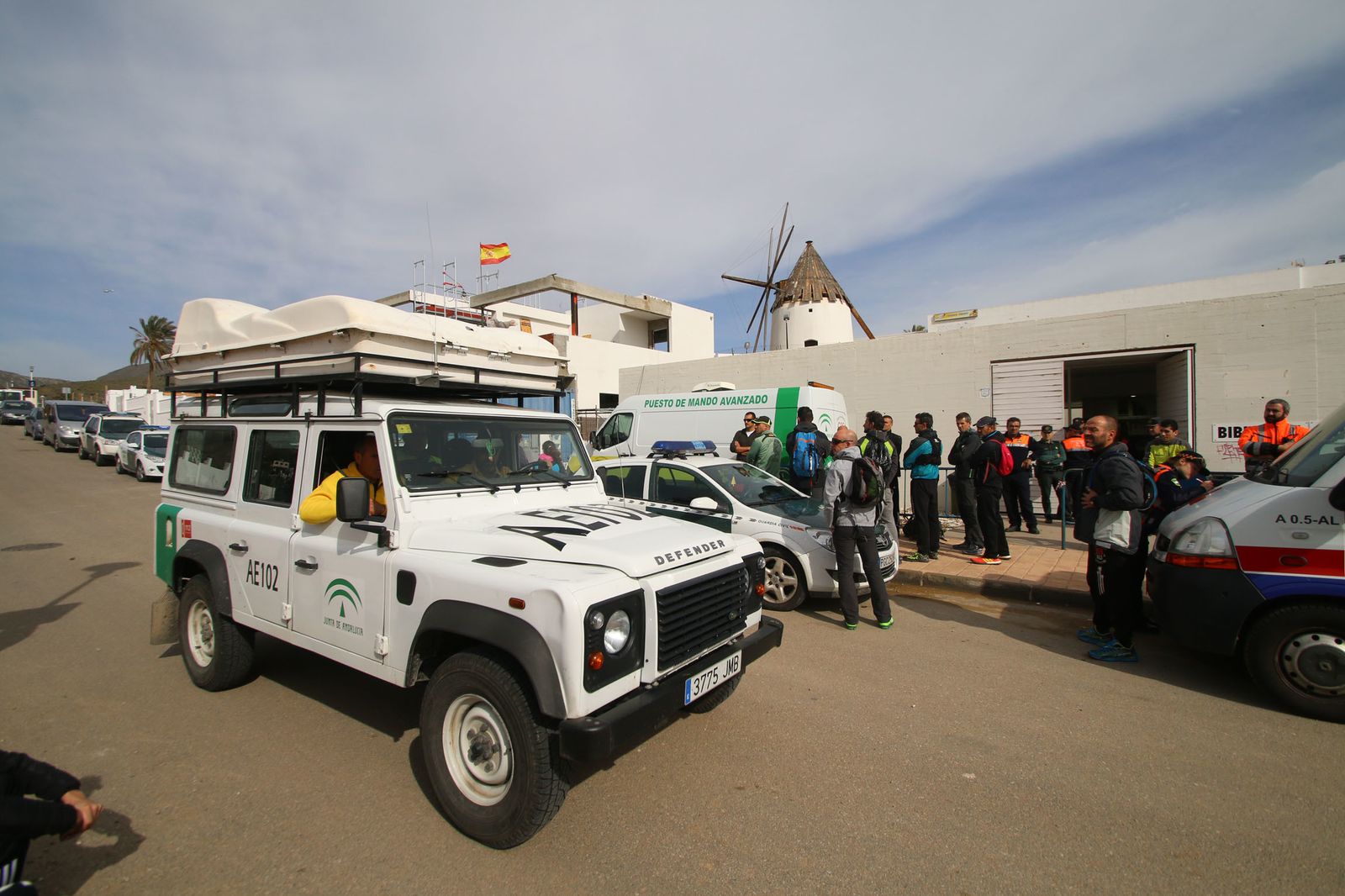 Las imágenes del fin de semana de búsqueda de Gabriel