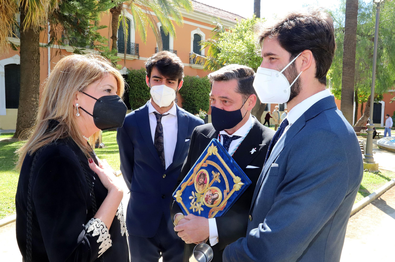 Imágenes del Pregón de la Semana Santa de Huelva 2021 de Eduardo Sugrañes