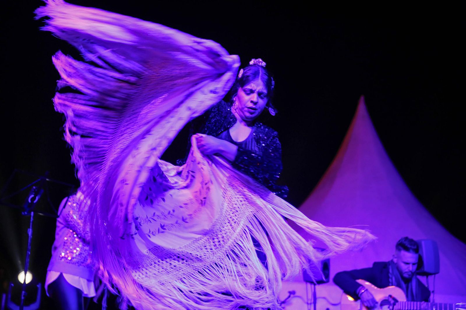 La Noche de las Candelas del Mesón Gitano de Almería, en imágenes