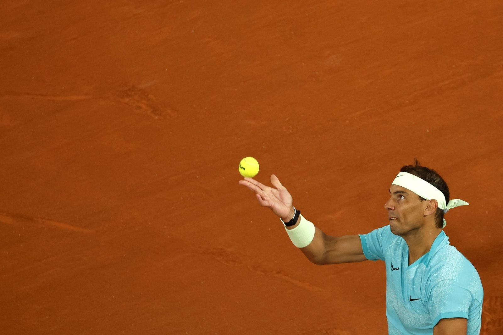 Las fotos del adiós de Nadal en Roland Garros