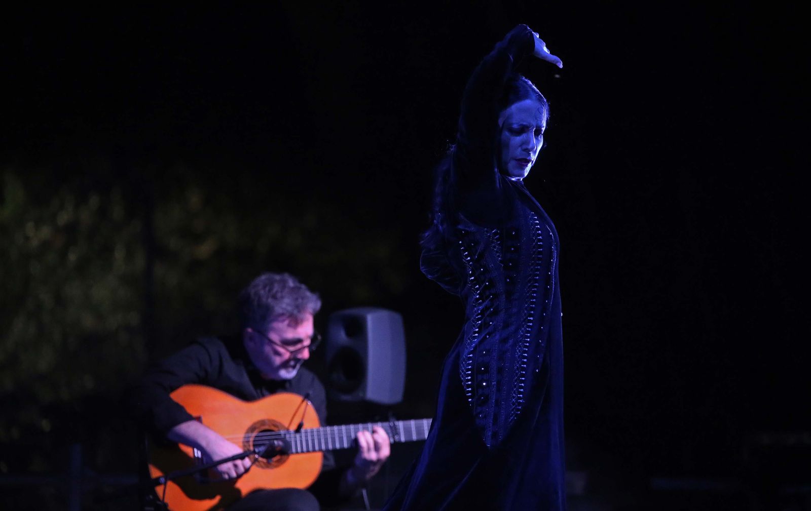 Fotos del espectáculo de Eva Yerbabuena en el IX Encuentro Internacional de guitarra Paco de Lucía