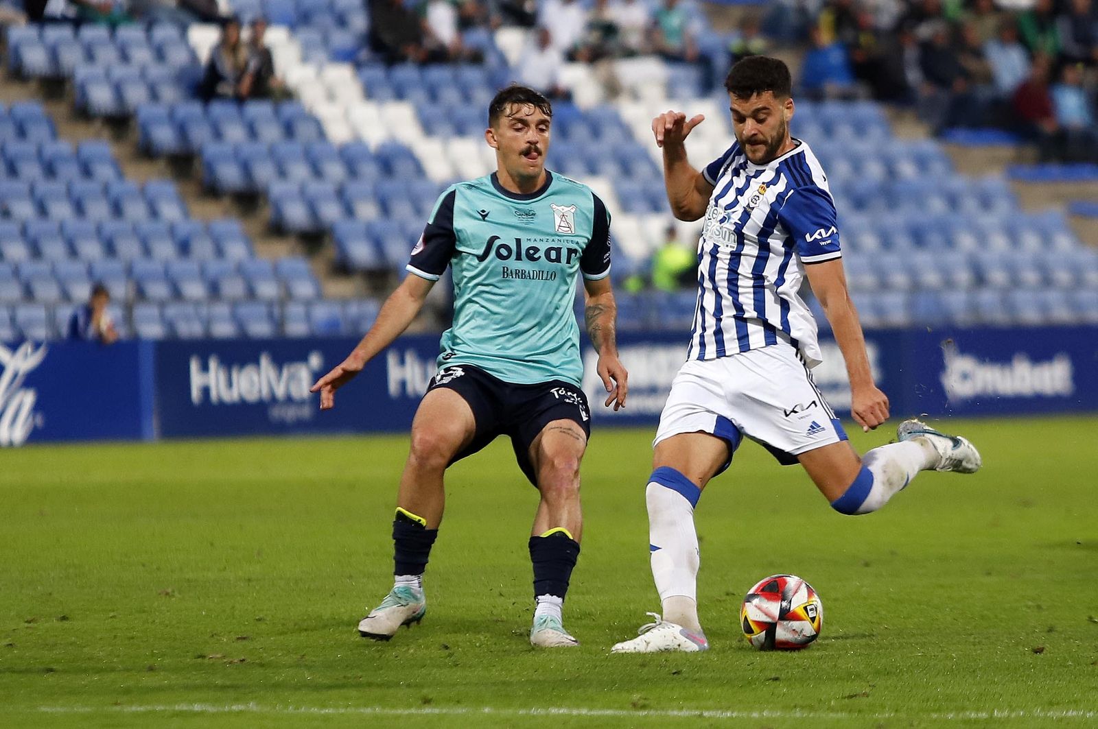 Imágenes del Recreativo Huelva-At Sanluqueño