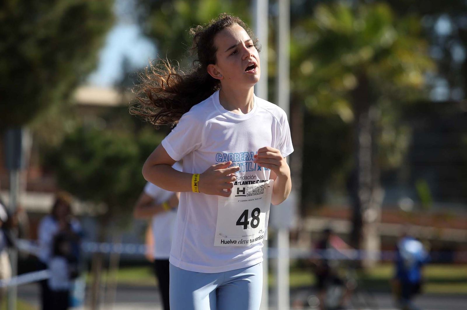 Imágenes de la carrera infantil previa a la "10K Puerta del Descubrimiento"