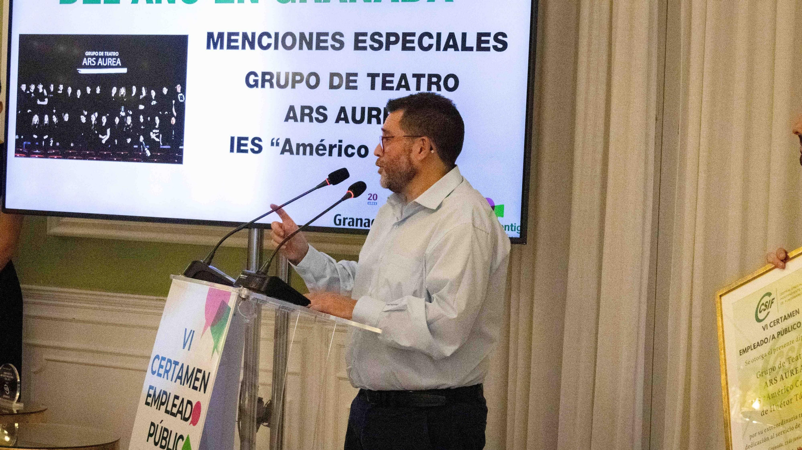 Las mejores imágenes del VI Certamen del Empleado Público del Año