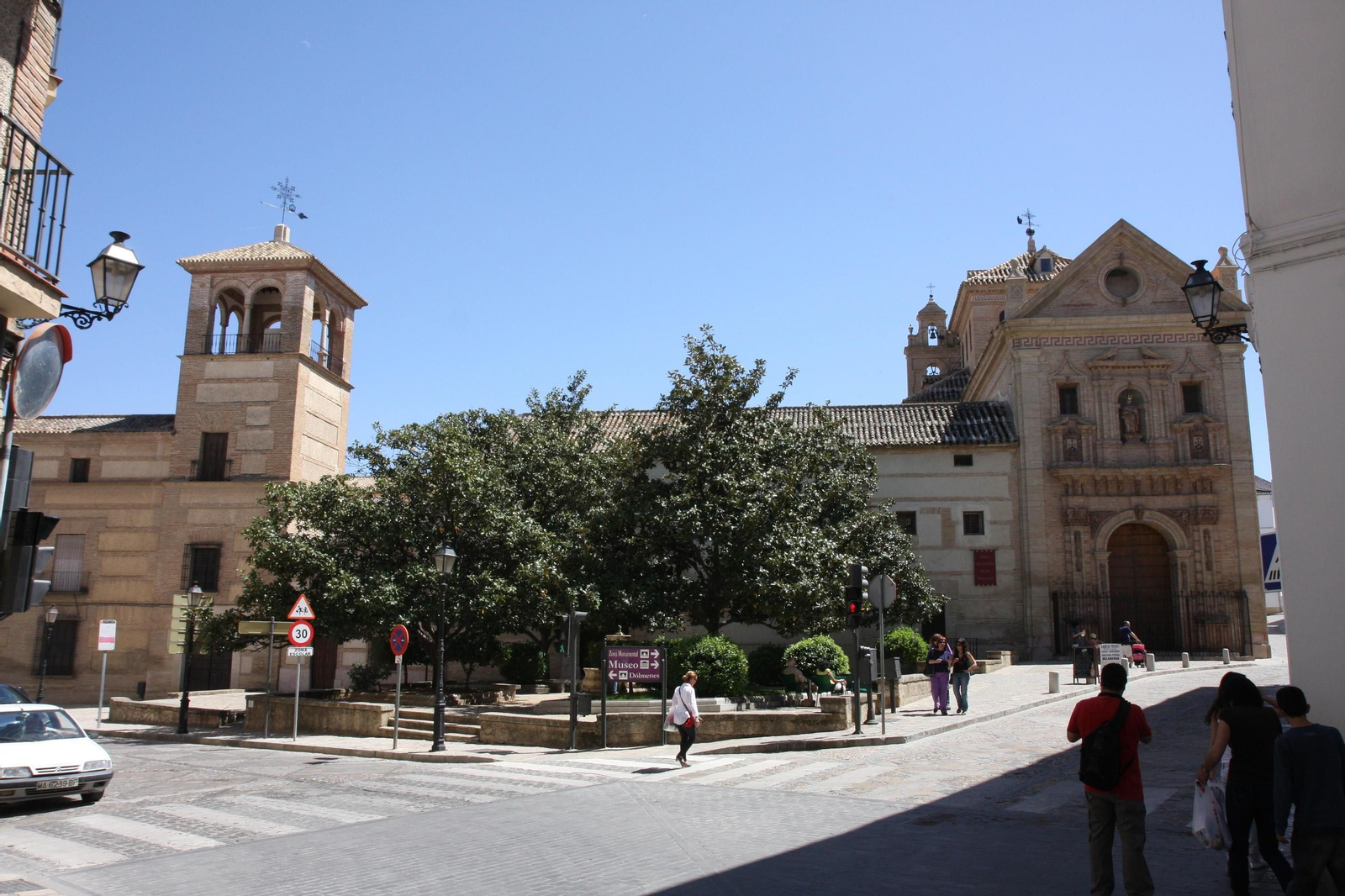 Vistas del Museo de Antequera. Vistas del Museo de Antequera.