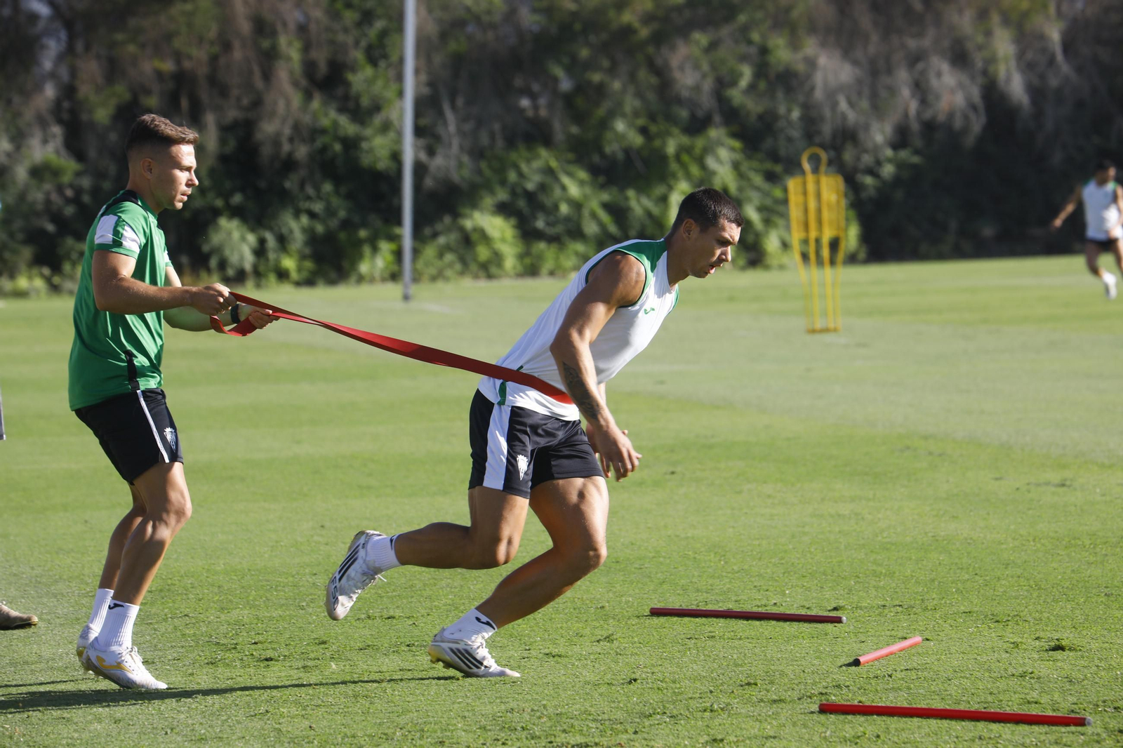 Las mejores imágenes del entrenamiento del Córdoba CF en el inicio de la tercera semana de preparación