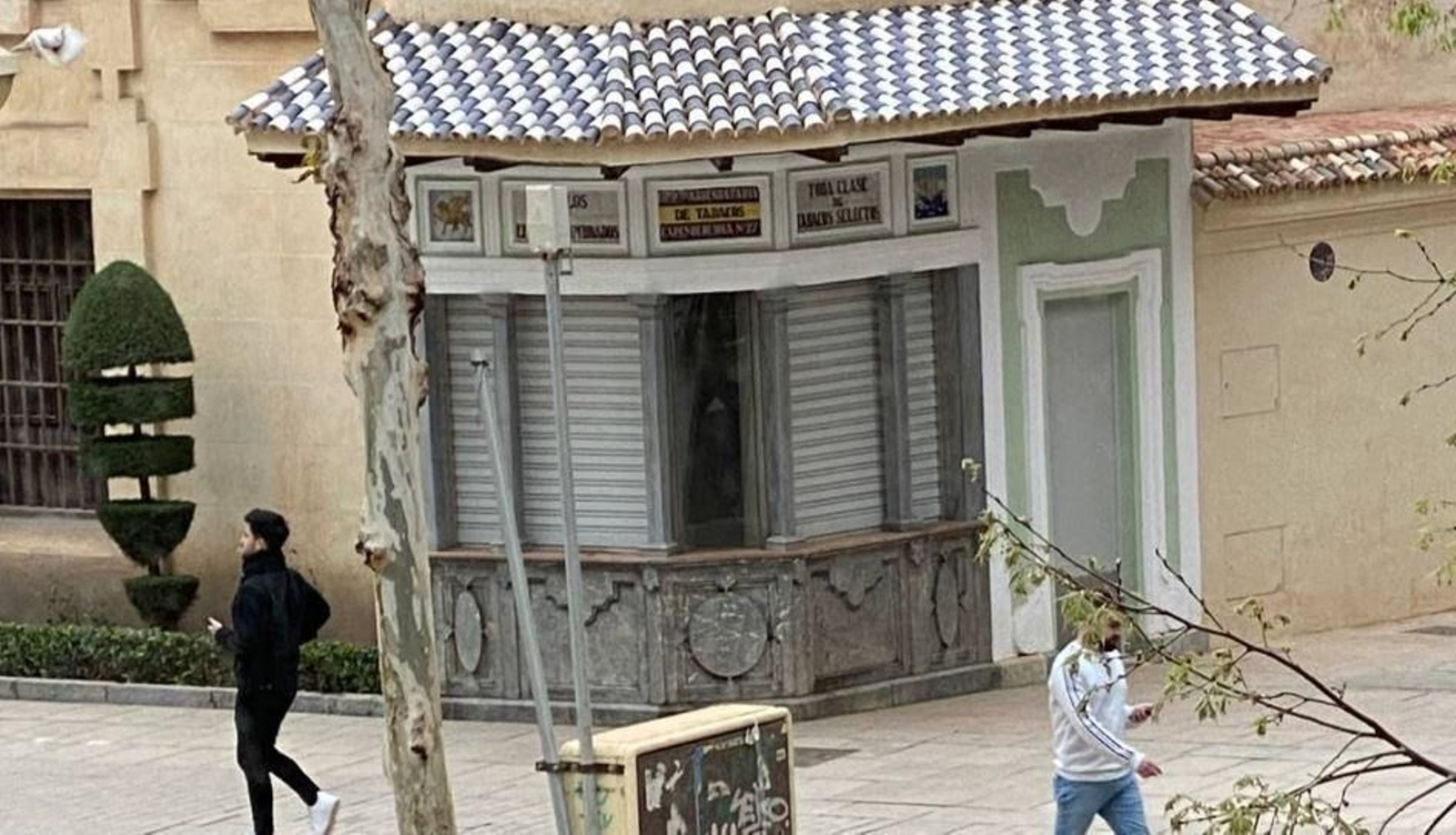 Quiosco del Bulevar del Gran Capitán en Córdoba.