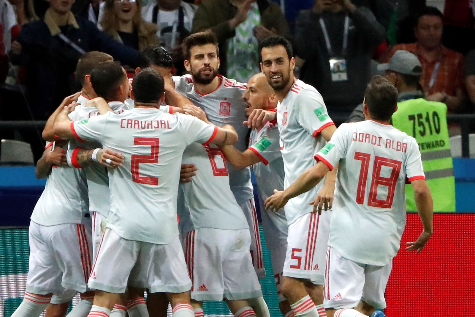 Las imágenes del Irán-España