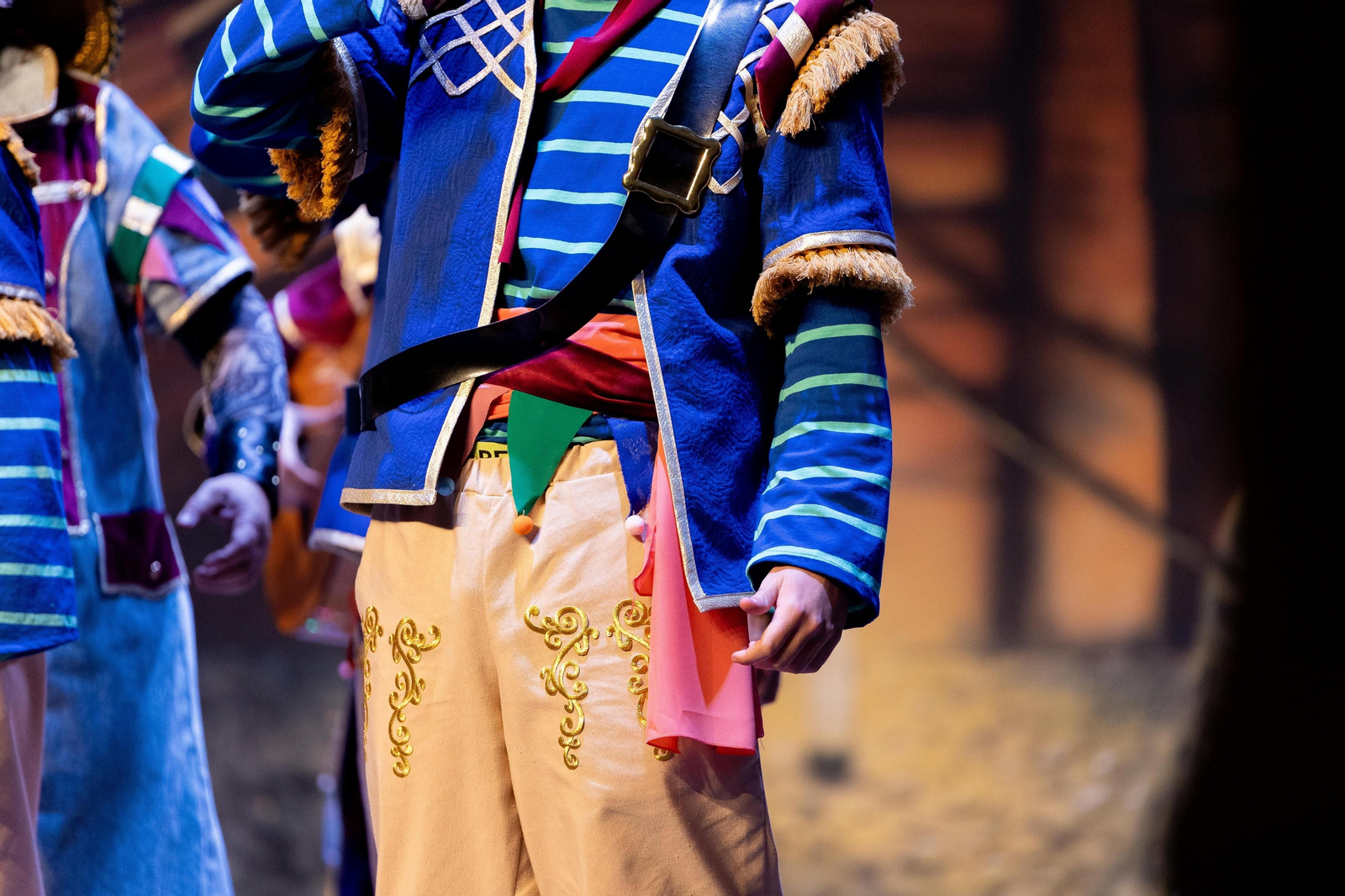 Imágenes de la actuación de la comparsa de Huelva "La Colombina" en el Carnaval Colombino