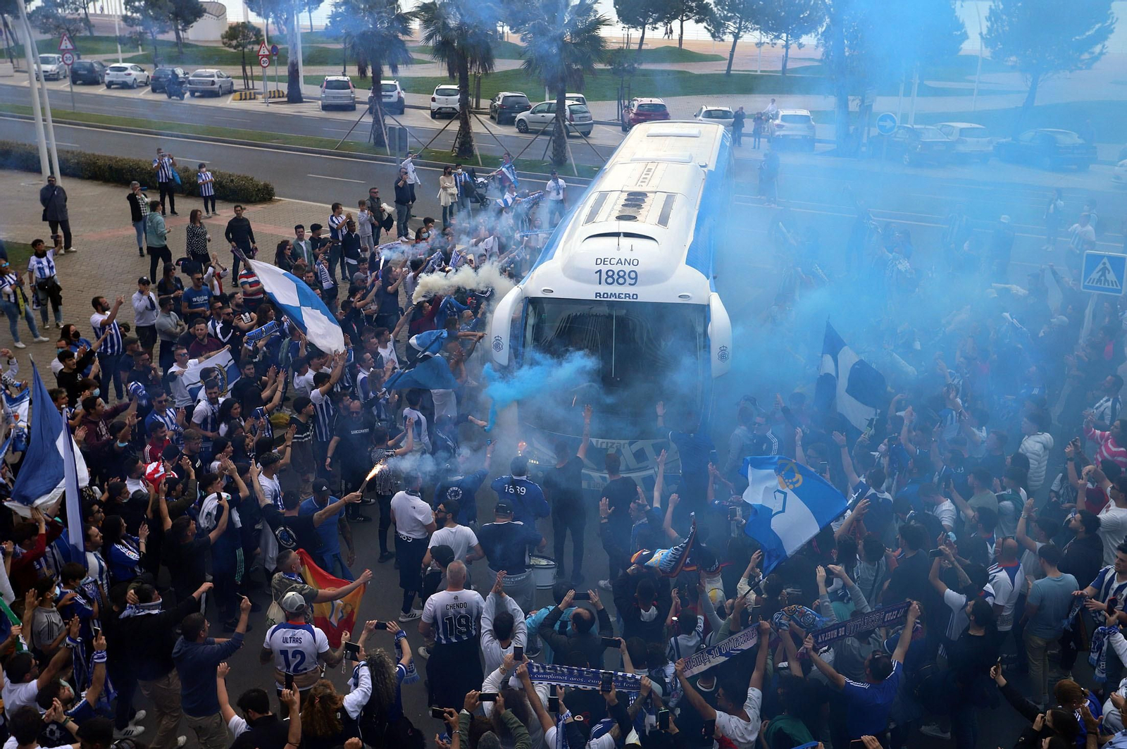 Imágenes del Recreativo de Huelva-Cartaya
