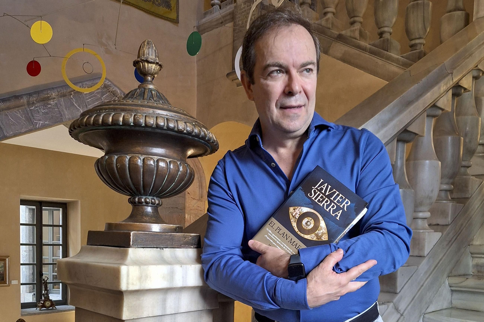 El escritor Javier Sierra.